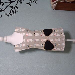 Dog Print Apron with Sunglasses Design